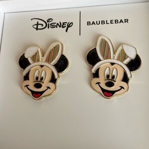 BaubleBar Mickey Mouse Bunny Earrings